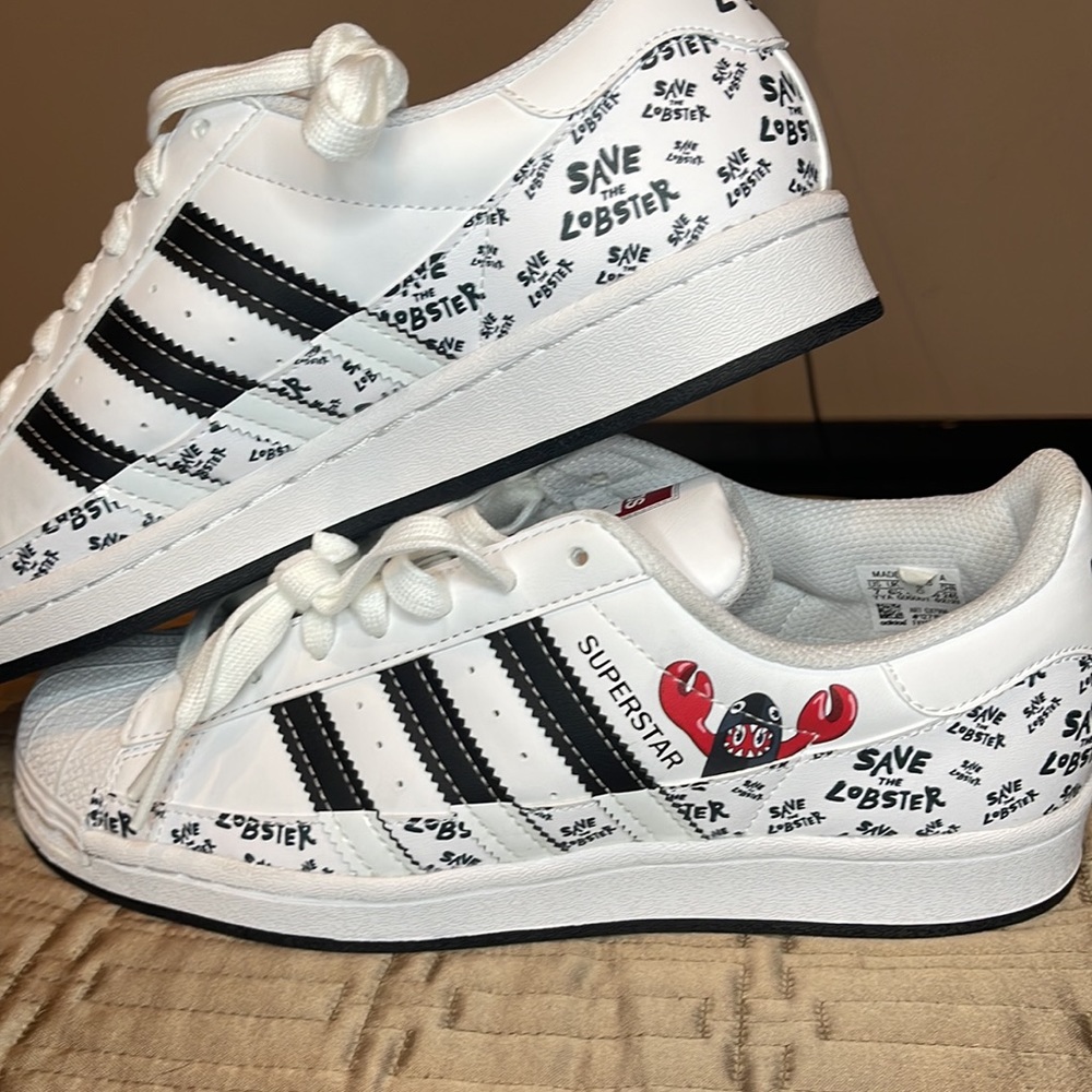 Adidas Superstar  X Phillip Colbert  Save the Lobster
